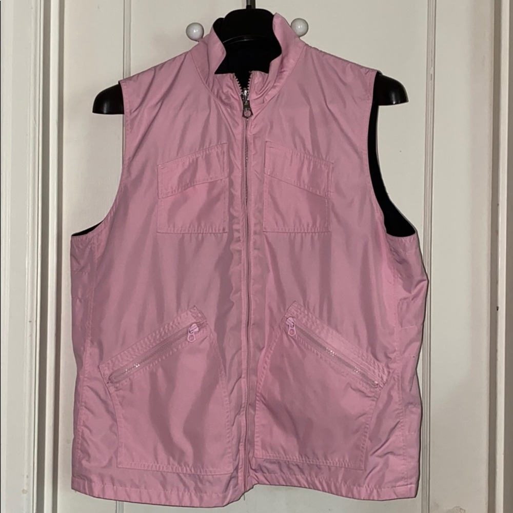 Lauren by Ralph Lauren 1X Reversible Cargo Vest